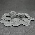 Pirate antique silver metal coins for board games / role-play games 8