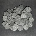 Pirate antique silver metal coins for board games / role-play games 22