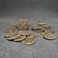 Pirate antique gold metal coins for board games / role-play games 3