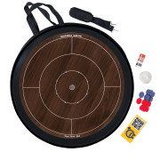 Pack Crokinole 'Dark' Complet + Sac de Transport