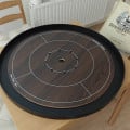 Pack Crokinole 'Dark' Complet + Sac de Transport & Kit de fixation mural 1