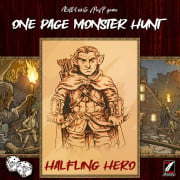 One Page Monster Hunt: Halfling Hero