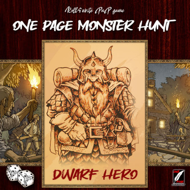 One Page Monster Hunt: Dwarf Hero