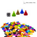 5PCS Christmas Tree Meeple Figures 4