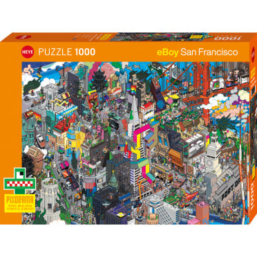 Puzzle San Francisco Quest - 1000 pièces