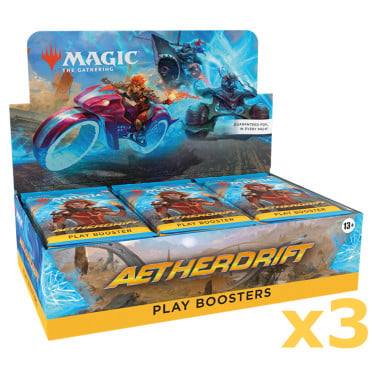 Magic The Gathering : Aetherdrift - 3x Play Booster Display