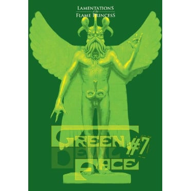 Lamentations of the Flame Princess - Green Devil Face No. 7