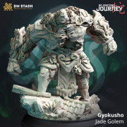 DM Stash - An Eastern Journey - Gyokusho JadeGolem [32mm]