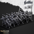 Highlands Miniatures - Gallia - Gallia Archers with EMC 0