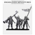 Highlands Miniatures - Gallia - Gallia Shooters: Handgunners with EMC 1