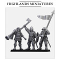 Highlands Miniatures - Gallia - Gallia Shooters: Crossbones with EMC 3