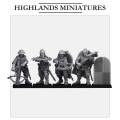 Highlands Miniatures - Gallia - Gallia Shooters: Crossbones with EMC 4