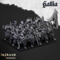 Highlands Miniatures - Gallia - Knights of Gallia on Foot 0