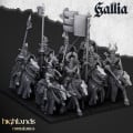 Highlands Miniatures - Gallia - Knights of Gallia with EMC 0