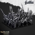 Highlands Miniatures - Gallia - Gallia Men at Arms with EMC 0