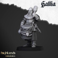 Highlands Miniatures - Gallia - Gallia Men at Arms with EMC 4