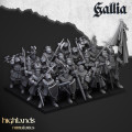 Highlands Miniatures - Gallia - Knights of Gallia on Foot 5