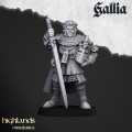 Highlands Miniatures - Gallia - Knights of Gallia on Foot 6