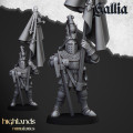 Highlands Miniatures - Gallia - Knights of Gallia on Foot 8