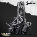 Highlands Miniatures - Gallia - Gallia Pilgrims & Reliquary 1