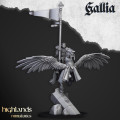 Highlands Miniatures - Gallia - Gallia Knigths on Pegasus with EMC 1