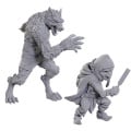 Critical Role Unpainted Miniatures: Chetney Pock O'Pea & Werewolf 0