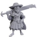 Pathfinder Deepcuts Unpainted Miniatures: Female Halfling Magus Low-Level 0