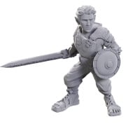 Critical Role Unpainted Miniatures: Orym of the Air Ashari & Fresh Cut Grass