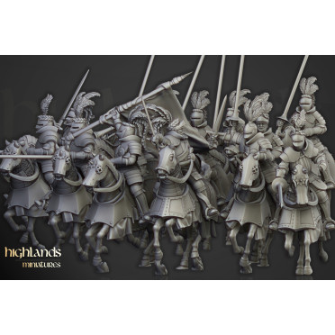 Highlands Miniatures - Sunland - Knights of the Inner Circle with EMC