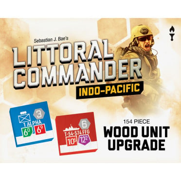 Littoral Commander: Indo-Pacific - Wooden Unit Upgrade