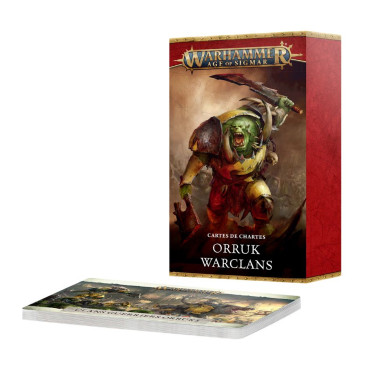 Age of Sigmar : Cartes de Charte - Orruk Warclans