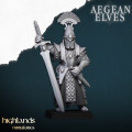 Highlands Miniatures - Aegean Elves - Swords of Messara with EMC 4