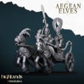 Highlands Miniatures - Aegean Elves -  Elf Chariot 0