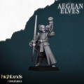 Highlands Miniatures - Aegean Elves -  Elves Archers with EMC 3