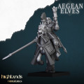 Highlands Miniatures - Aegean Elves -  Elves Mounted Lances with EMC 7