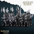 Highlands Miniatures - Aegean Elves - Mycenaean Guard with EMC 6