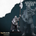 Highlands Miniatures - Aegean Elves - Mycenaean Guard with EMC 8