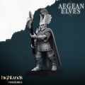 Highlands Miniatures - Aegean Elves - Mycenaean Guard with EMC 11