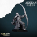 Highlands Miniatures - Aegean Elves -  Elves Archers with EMC 10