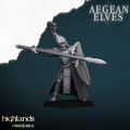 Highlands Miniatures - Aegean Elves - Elves Spearmen with EMC 4