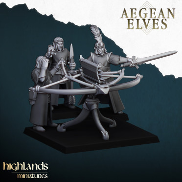 Highlands Miniatures - Aegean Elves - Elves Ballista