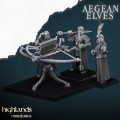 Highlands Miniatures - Aegean Elves - Elves Ballista 1