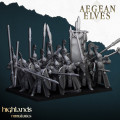 Highlands Miniatures - Aegean Elves - Elves Spearmen with EMC 7