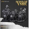 Highlands Miniatures - Sons Of Ymir - Heavy Dwarf Cavalry with EMC 0