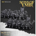 Highlands Miniatures - Sons Of Ymir - Dwarf Rangers Lances with EMC 0