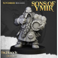 Highlands Miniatures - Sons Of Ymir - Dwarf Artillery Flamethrower 1