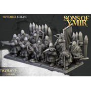 Highlands Miniatures - Sons Of Ymir - Dwarf Crossbowmen with EMC