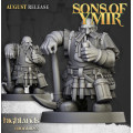 Highlands Miniatures - Sons Of Ymir - Dwarfs Miners with EMC 3