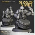 Highlands Miniatures - Sons Of Ymir - Dwarf Huscarls with EMC 7