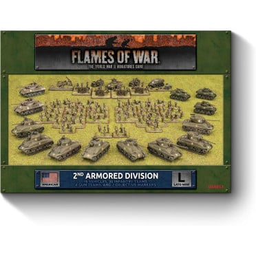 Flames of War - 2nd Armored Division Army Deal